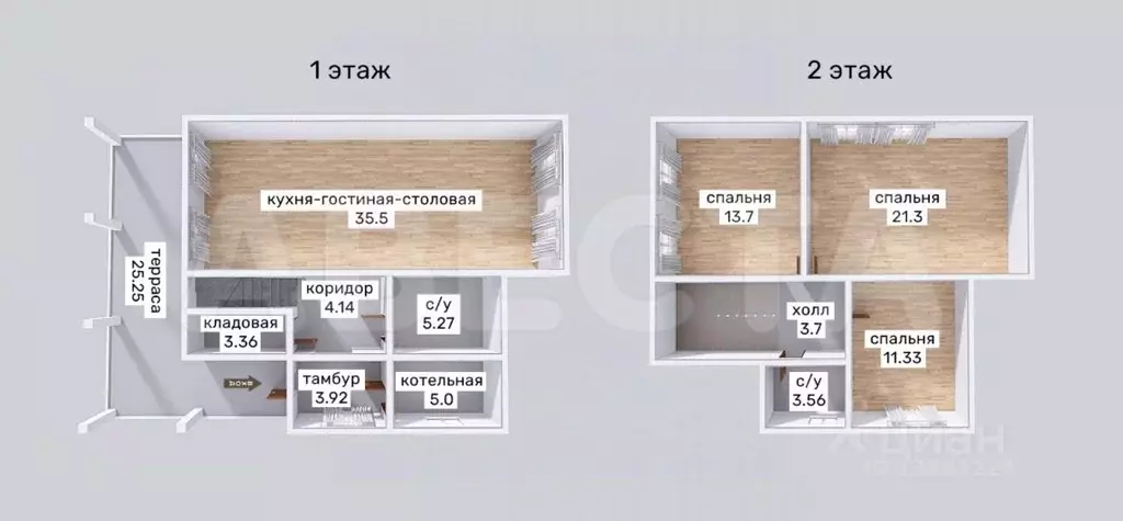 Коттедж в Омская область, Омский район муниципальный округ, с. ... - Фото 2