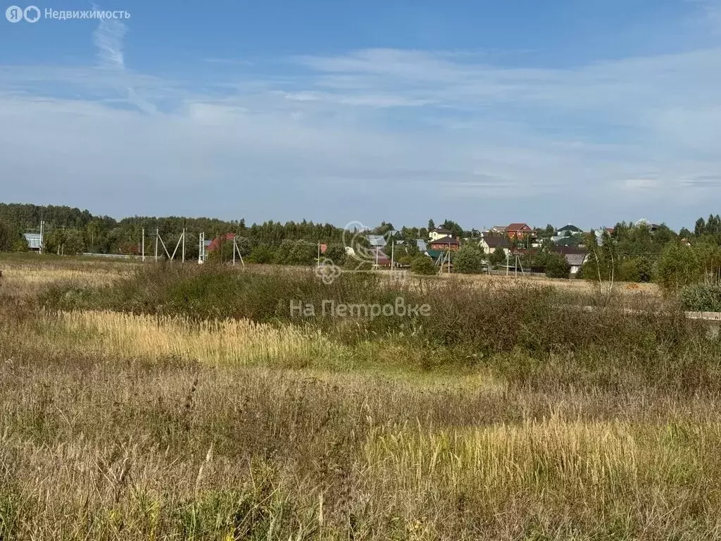 Участок в Московская область, городской округ Ступино, село Сапроново ... - Фото 1