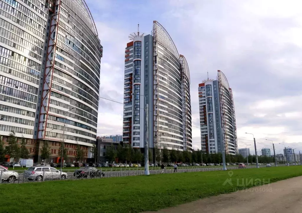 2-к кв. Санкт-Петербург бул. Балтийский, 4 (66.4 м) - Фото 1