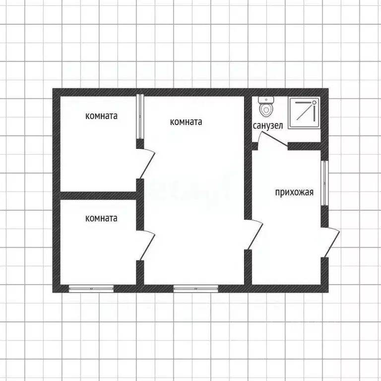 3-к кв. Смоленская область, Смоленск Ново-Мопровская ул., 42 (80.0 м) - Фото 1