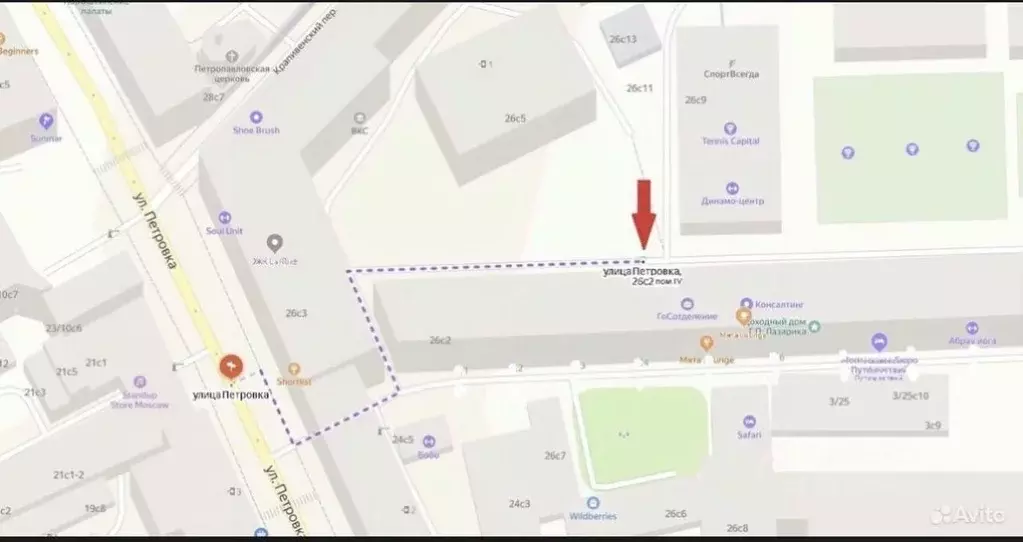 Помещение свободного назначения в Москва ул. Петровка, 26С2 (76 м) - Фото 1