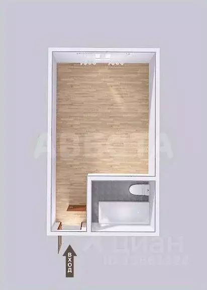 Комната Омская область, Омск ул. Лермонтова, 57 (12.8 м) - Фото 1