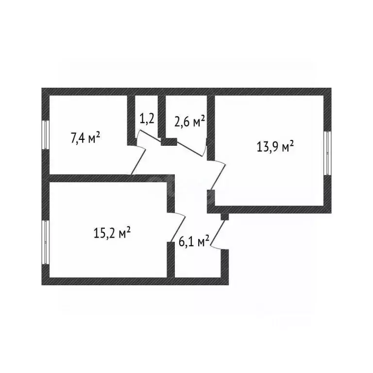 2-к кв. Башкортостан, Ишимбай Стахановская ул., 28 (50.0 м) - Фото 2