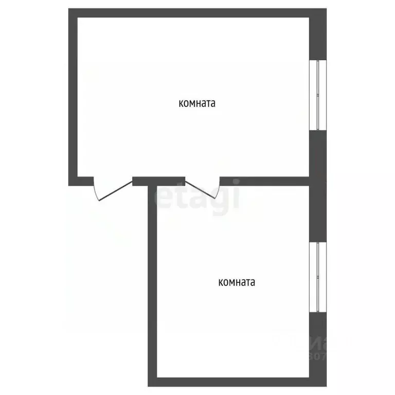Комната Ярославская область, Ростов ул. Гладышева, 7 (46.0 м) - Фото 2
