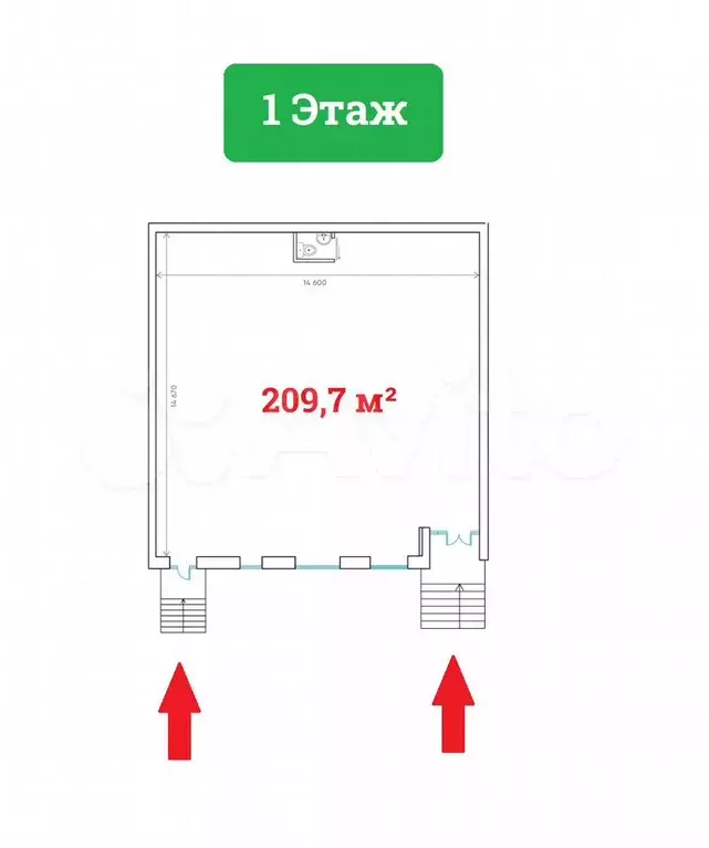 Продажа габ - Отделение «Газпромбанк  - 209,7 м - Фото 0