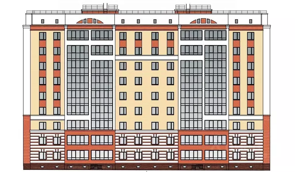 3-к кв. Омская область, Омск ул. А.Н. Кабанова, 2 (71.55 м) - Фото 0