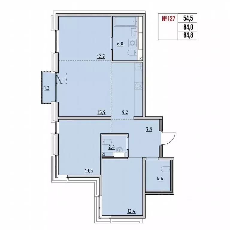 4-к кв. Иркутская область, Иркутский муниципальный округ, Маркова рп, ... - Фото 2