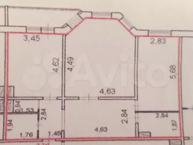 2-к. квартира, 90 м, 4/16 эт. - Фото 0