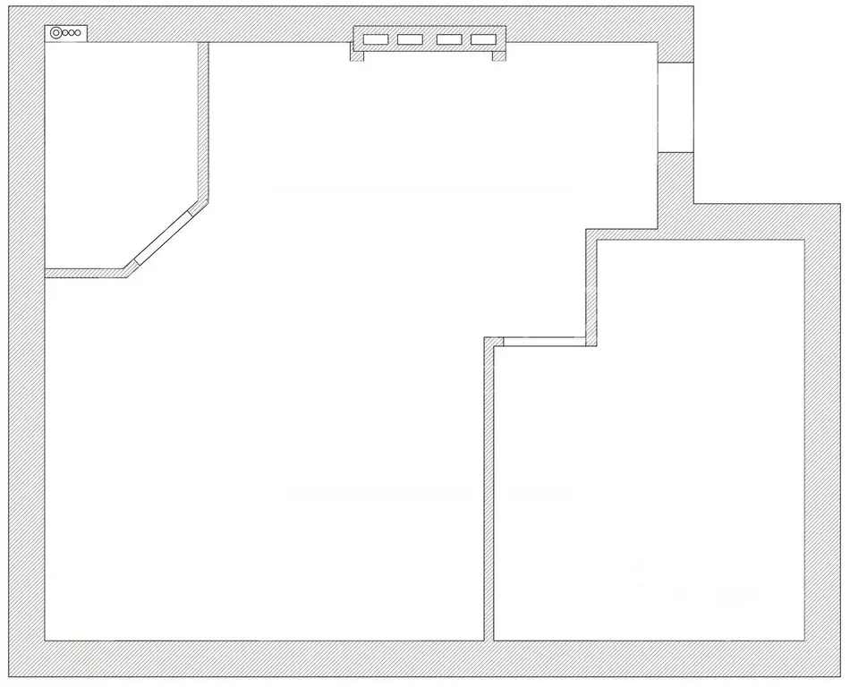 1-к кв. Калининградская область, Калининград Луганская ул., 54А (51.0 ... - Фото 2