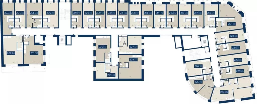 1-к кв. Татарстан, Казань ул. Бурхана Шахиди, 18/18 (24.7 м) - Фото 2