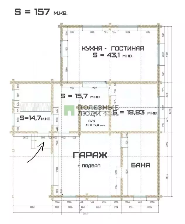Коттедж в Красноярский край, Емельяновский муниципальный округ, Город ... - Фото 2