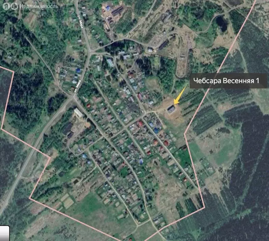 2-комнатная квартира: посёлок Чёбсара, Весенняя улица, 17 (47.5 м) - Фото 2