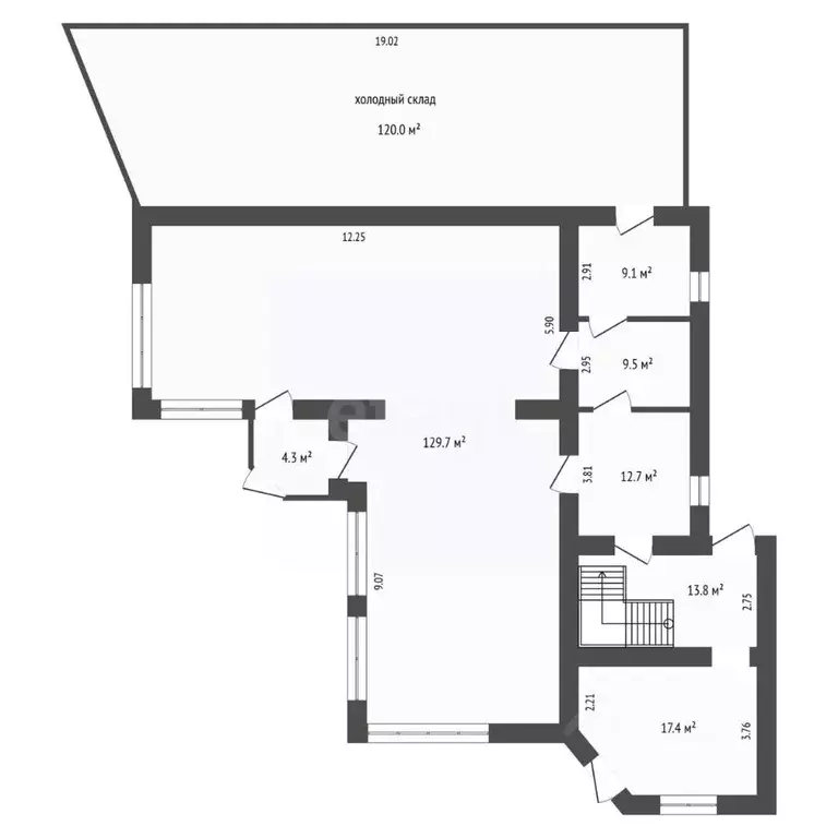 Помещение свободного назначения в Тюменская область, Тюменский ... - Фото 2