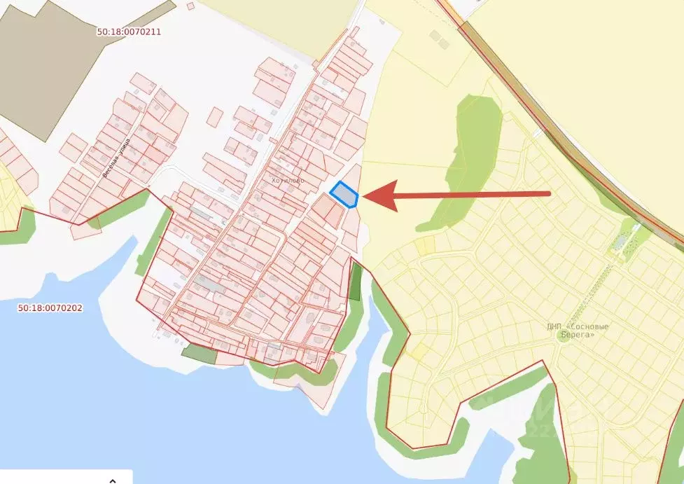 Участок в Московская область, Можайский муниципальный округ, д. ... - Фото 2