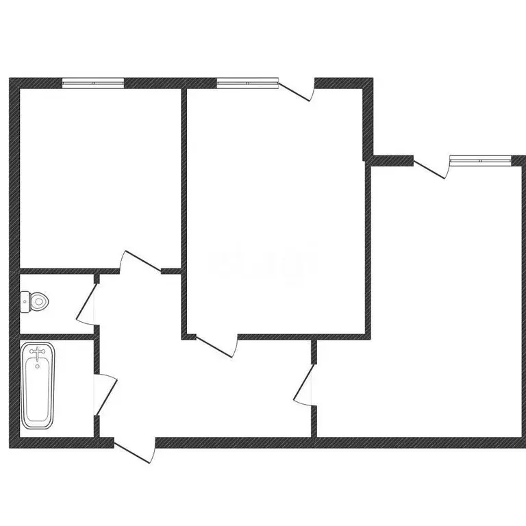 2-комнатная квартира: Бийск, Стахановская улица, 1 (48 м) - Фото 1