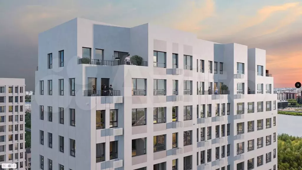 2-к. квартира, 80 м, 3/22 эт. - Фото 0