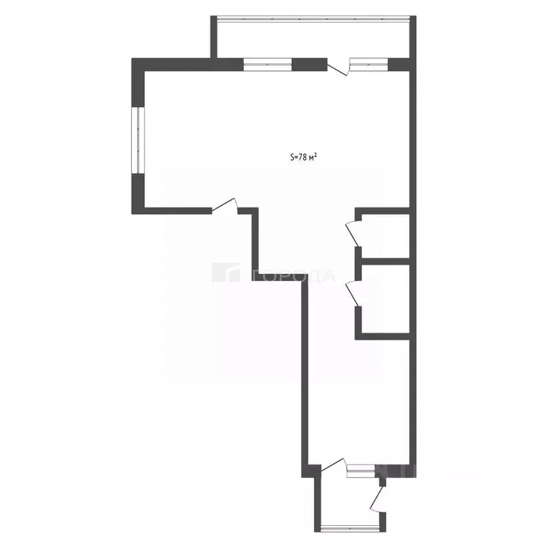 3-к кв. Алтайский край, Барнаул просп. Строителей, 18к1 (78.0 м) - Фото 2