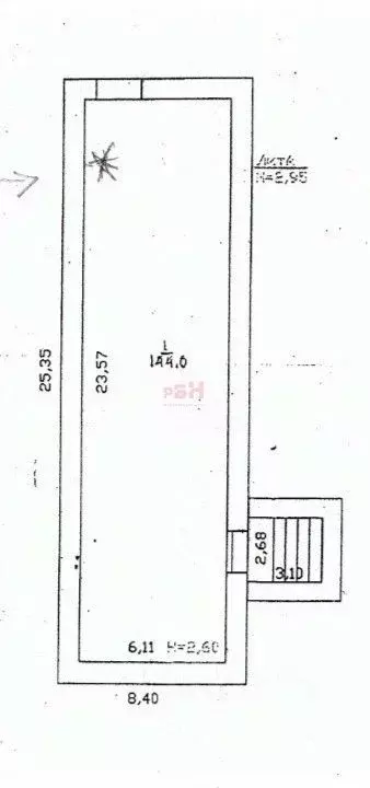 Помещение свободного назначения в Курганская область, Курган ул. ... - Фото 2