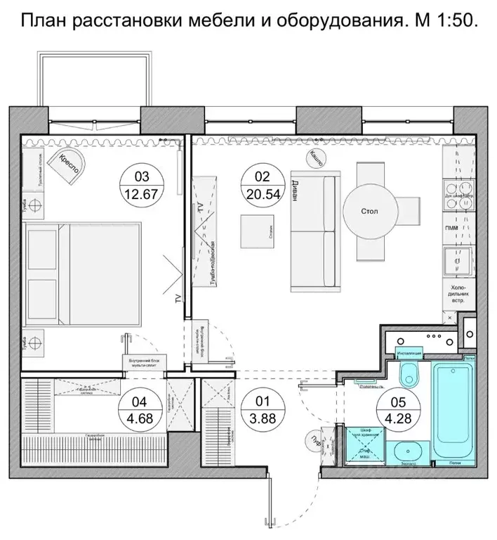 2-к кв. Москва Березовая аллея, 19к1 (50.0 м) - Фото 1