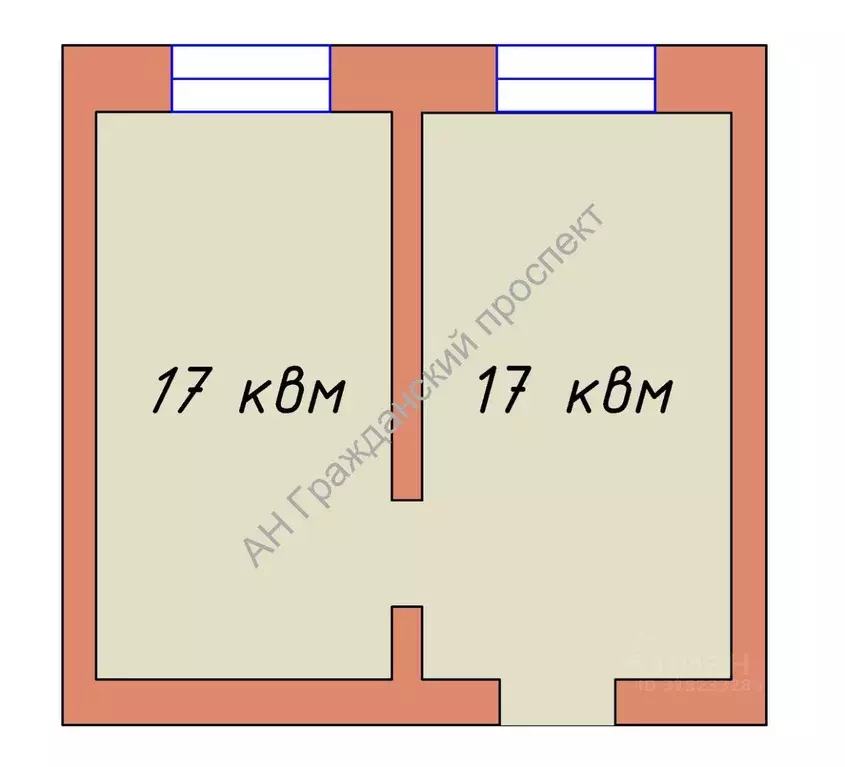 Офис в Санкт-Петербург Гражданский просп., 22 (32 м) - Фото 0