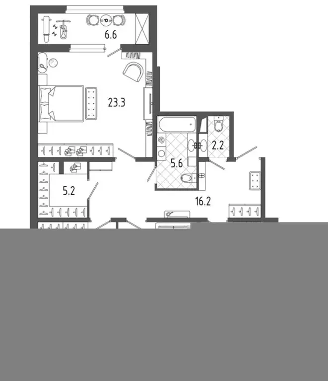 3-к кв. Санкт-Петербург Белоостровская ул., 28 (110.0 м) - Фото 0