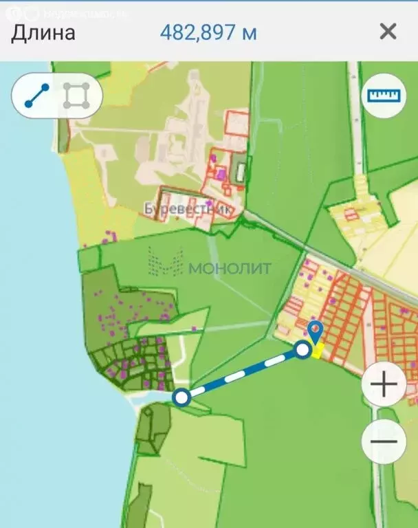 Участок в Нижегородская область, Городецкий муниципальный округ, ... - Фото 1