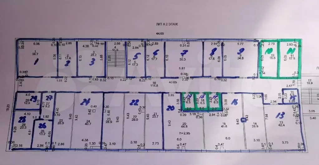 Офис, 17.5 м 35 м2, 67 м2, 87 м2, 151 м2. От собс - Фото 0