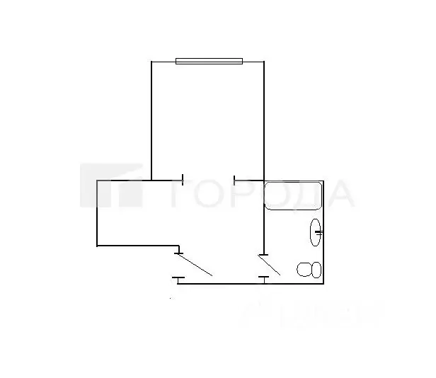 1-к кв. Кемеровская область, Новокузнецк ул. 13-й Микрорайон, 6 (18.0 ... - Фото 2