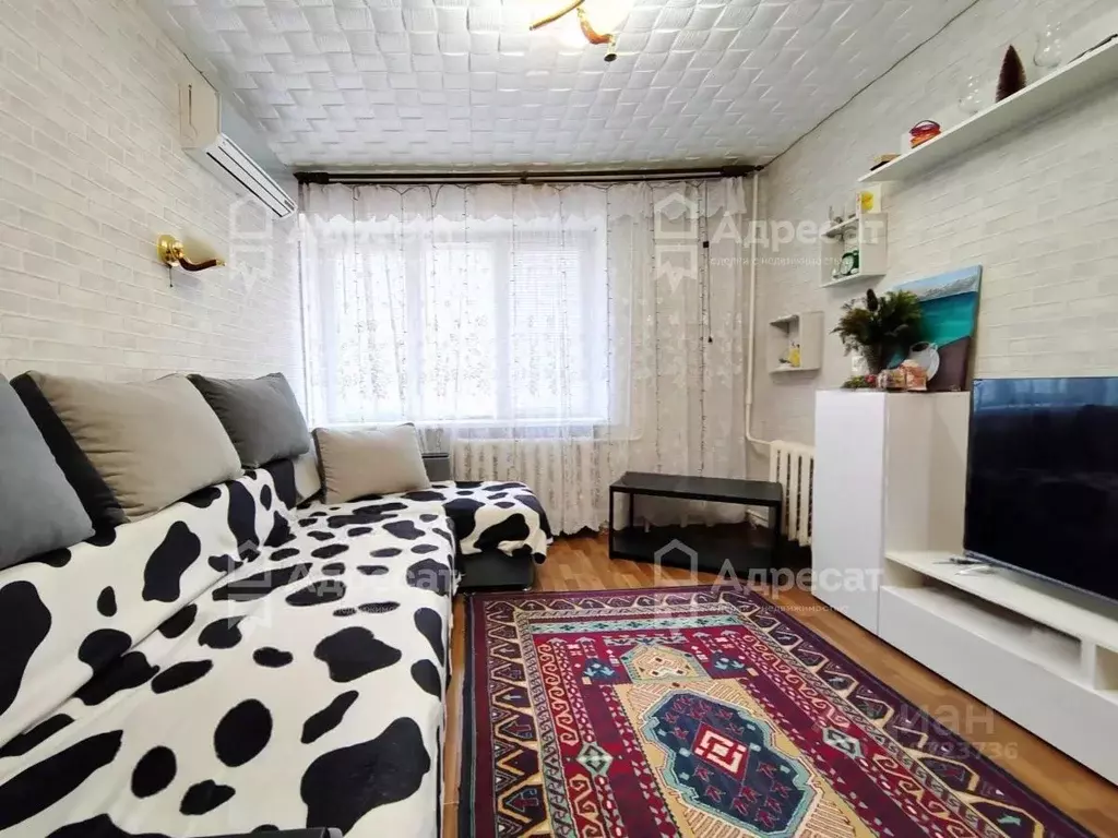 1-к кв. Волгоградская область, Волгоград ул. Хиросимы, 14 (34.1 м) - Фото 0