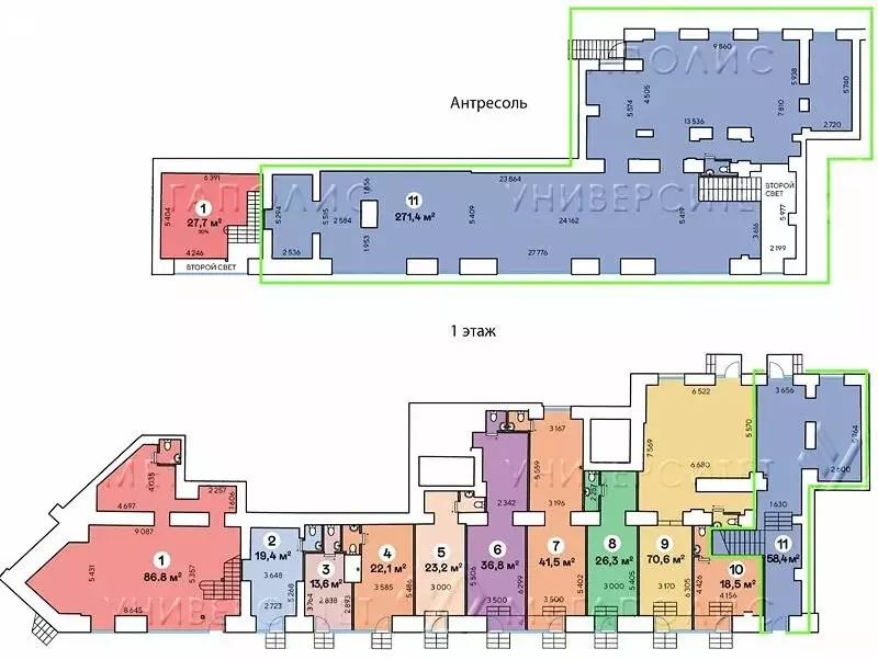 Помещение свободного назначения (330 м) - Фото 1