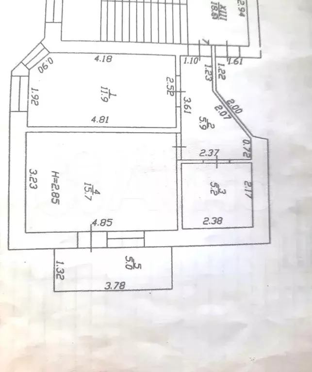 1-к. квартира, 43,7 м, 4/7 эт. - Фото 0