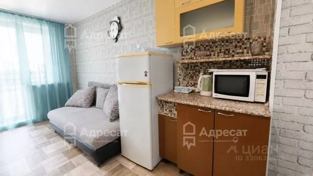 1-к кв. Волгоградская область, Волгоград ул. Быстрова, 102 (32.2 м) - Фото 2