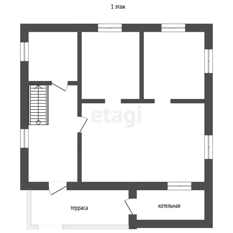 Дом в деревня Гостилово, Тенистая улица (77.9 м) - Фото 1