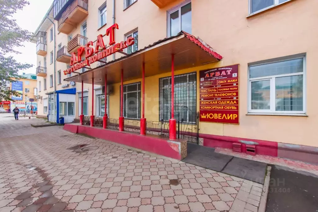 Торговая площадь в Омская область, Омск просп. Мира, 31 (257 м) - Фото 1