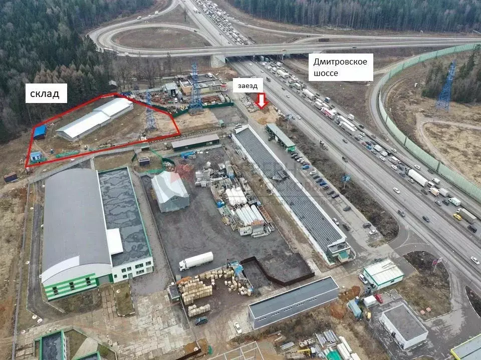 Склад в Московская область, Мытищи городской округ, д. Шолохово  (2456 ... - Фото 0