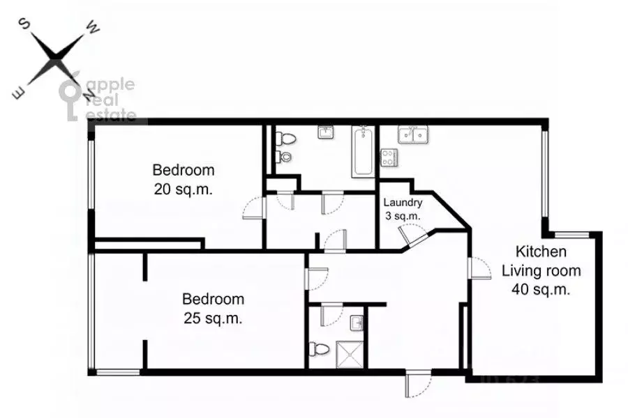 3-к кв. Москва Мичуринский просп., 34 (112.0 м) - Фото 2