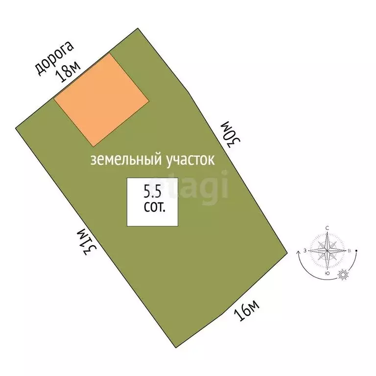 Дом в Ялуторовск, Пионерская улица (62 м) - Фото 1