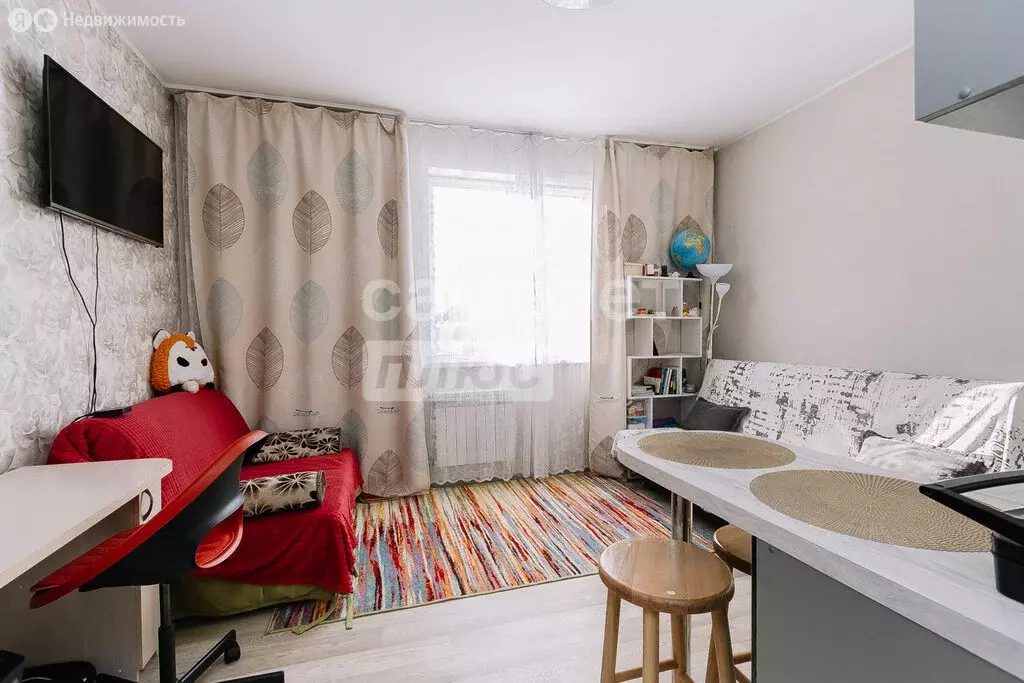 Квартира-студия: Новосибирский район, село Криводановка (23 м) - Фото 1