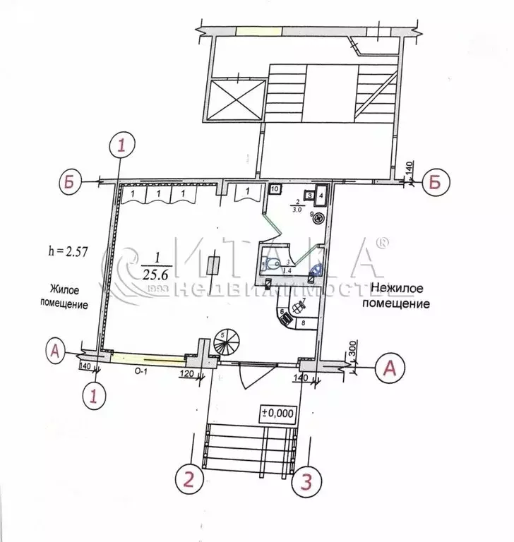 Помещение свободного назначения (29 м) - Фото 2
