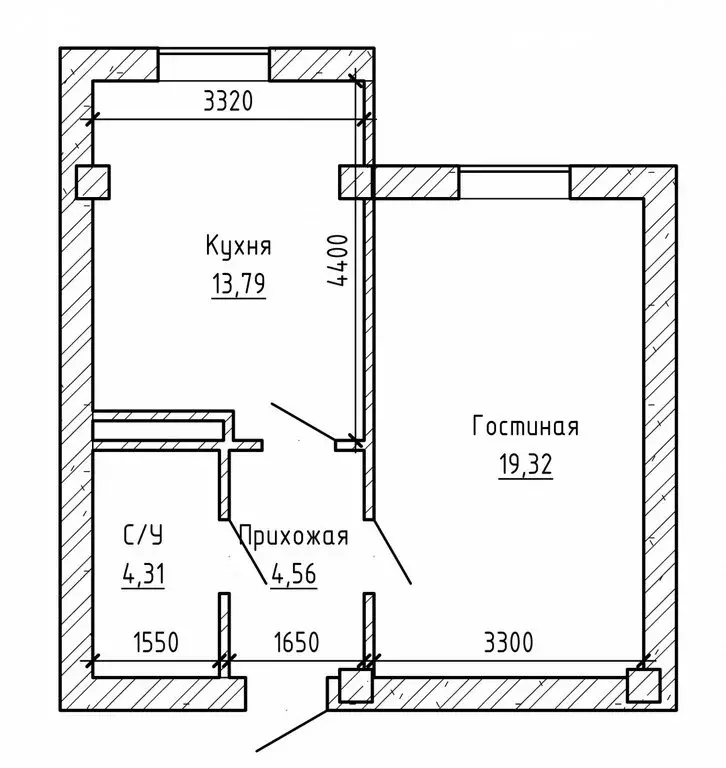1-комнатная квартира: Нальчик, улица Чернышевского, 201 (42 м) - Фото 1