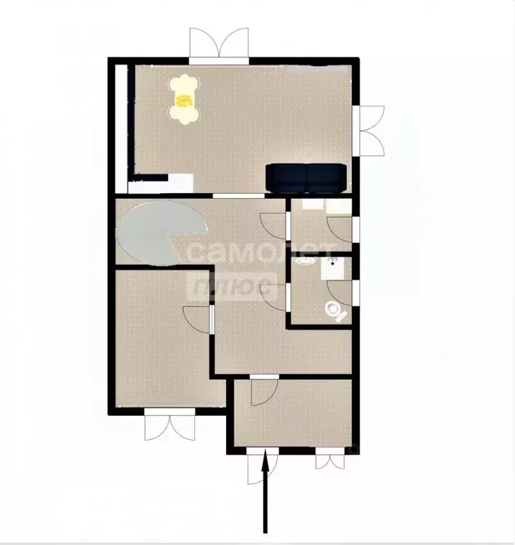 Дом в Пензенская область, Пенза Красноармейская ул. (200 м) - Фото 2