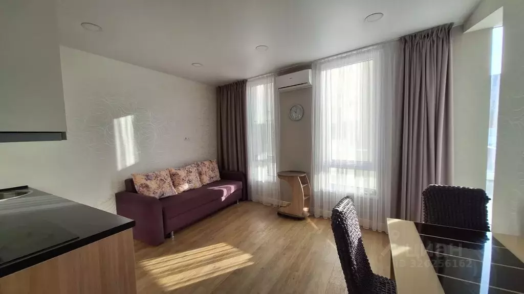 Студия Краснодарский край, Сочи Мамайка мкр, ул. Волжская, 16 (25.2 м) - Фото 2