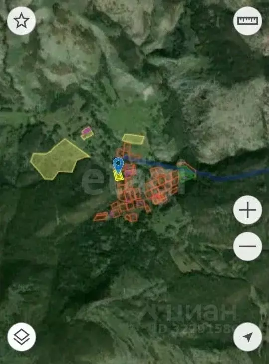 Участок в Крым, Белогорский район, Зеленогорское с/пос, с. Пчелиное ... - Фото 1