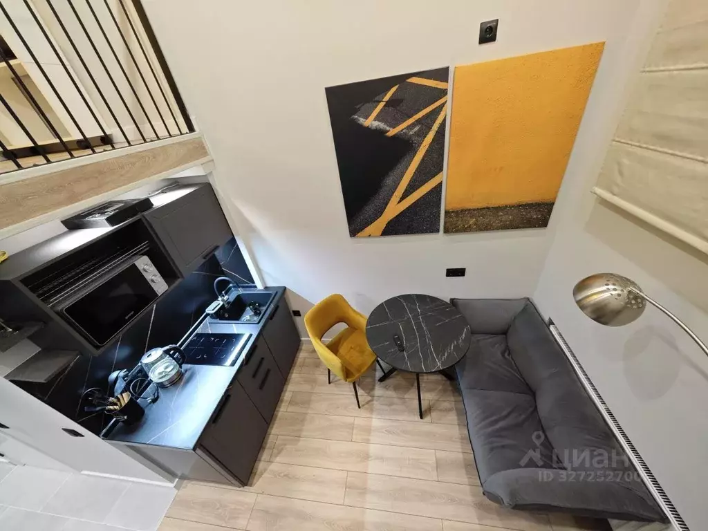 Студия Москва Суворовская ул., 19Ас1 (20.0 м) - Фото 2