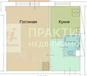 1-к кв. Москва ул. Бестужевых, 7Б (33.0 м) - Фото 2