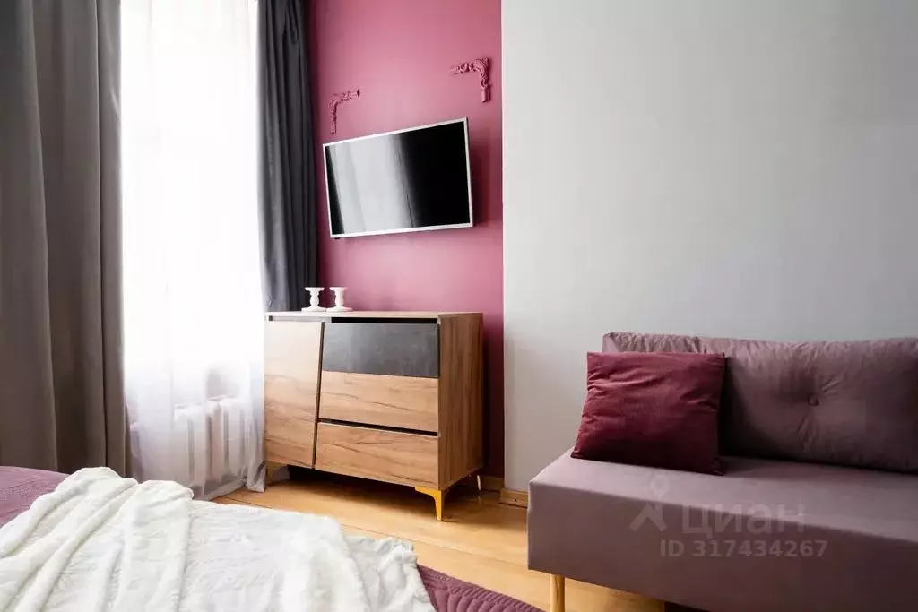 1-к кв. Санкт-Петербург Английский просп., 17-19Т (28.0 м) - Фото 1