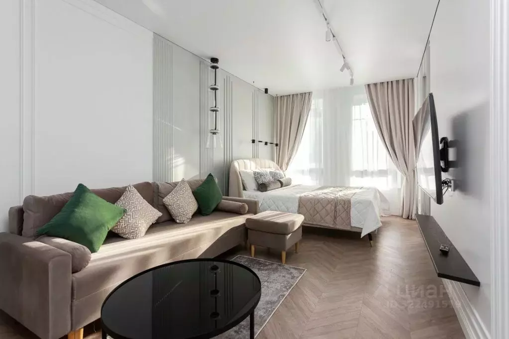 2-к кв. Калининградская область, Зеленоградск Солнечная ул., 11Б (74.8 ... - Фото 1