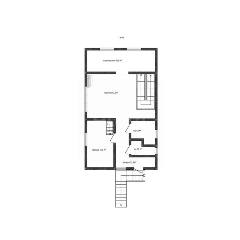 Дом в Краснодарский край, Новороссийск ул. Вити Чаленко, 5 (300 м) - Фото 2