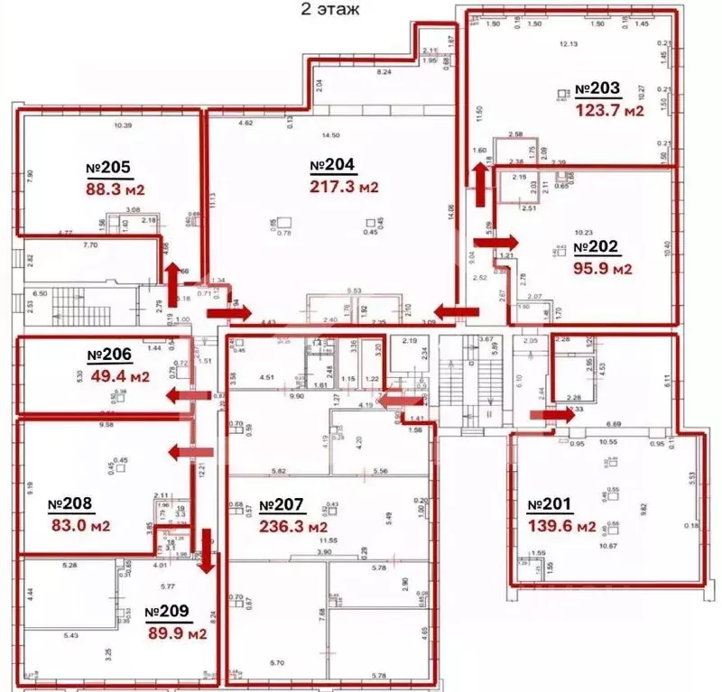 Офис в Москва Колодезный пер., 3С25 (306 м) - Фото 2