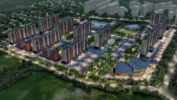 1-к кв. Красноярский край, Красноярск Соколовская ул., к2.1 (36.05 м) - Фото 1